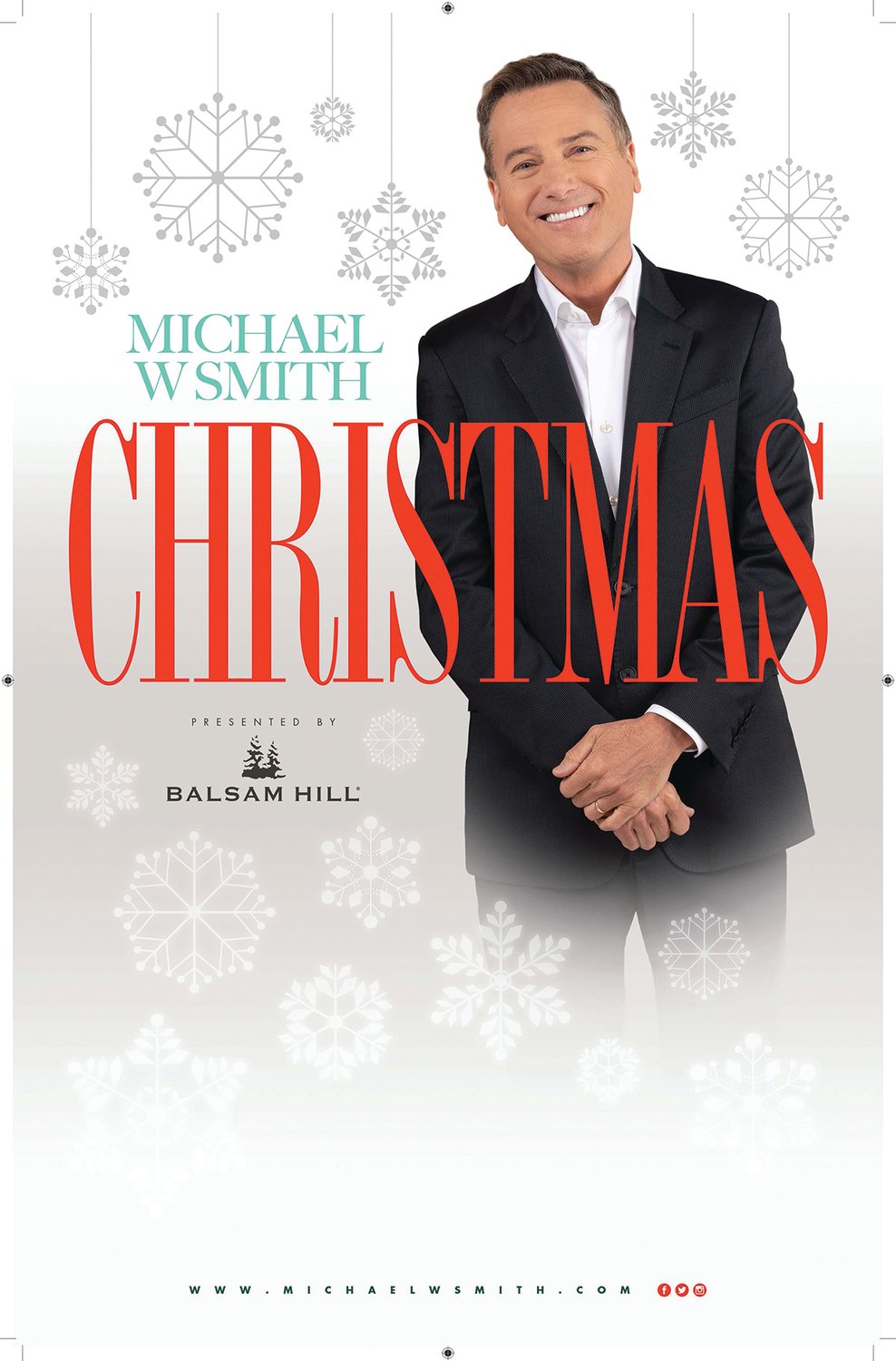 Three-time Grammy Award winner, Michael W. Smith, performs a holiday concert on Monday, Dec. 13 at 7 p.m.